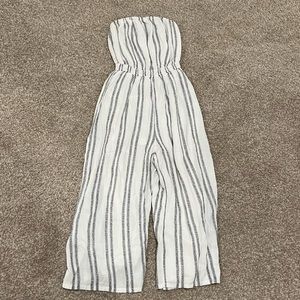 Striped jumpsuit